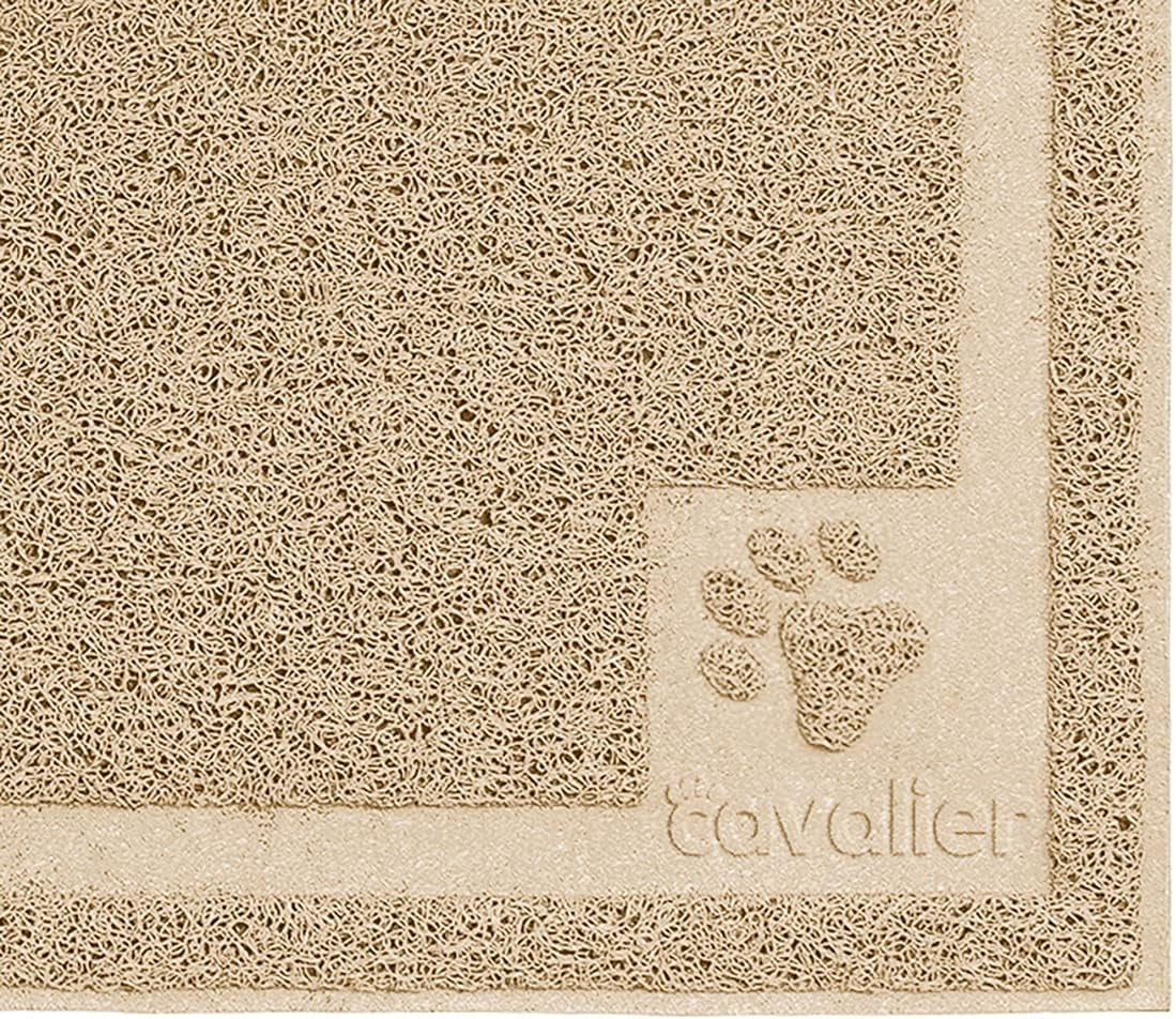 Bowl Mat for Cat and Dog, Silicone Non-Slip Absorbent Waterproof Dog Food Mat, Easy to Clean, Unique Paw Design